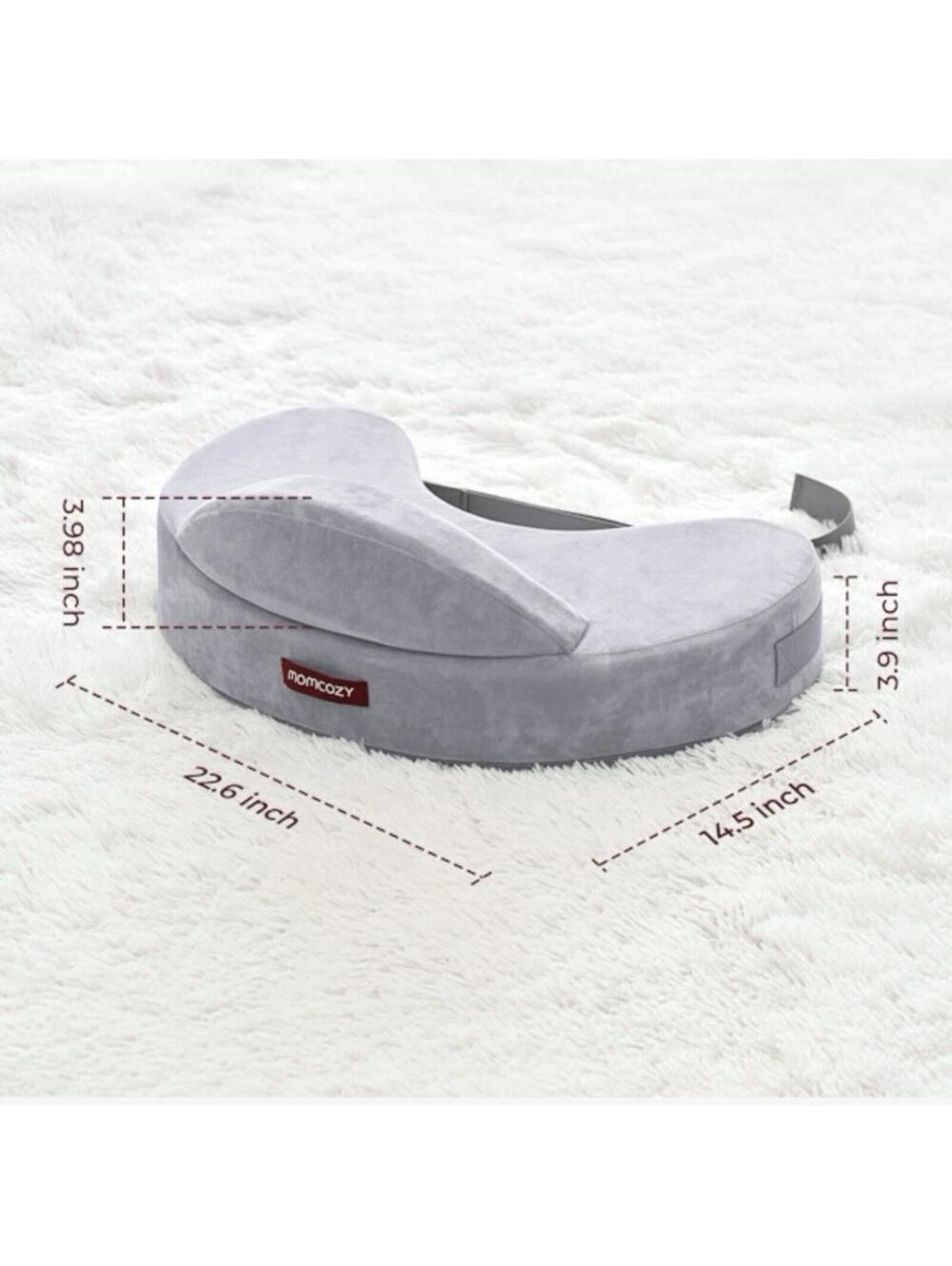 Momcozy Safety Guard Nursing Pillow - Sealed Firm & Springy Memory Foam